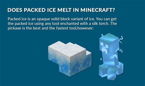 does packed ice melt in the nether