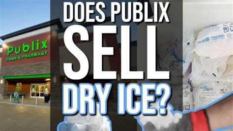 does publix sell dry ice