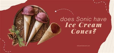 does sonic have ice cream cones