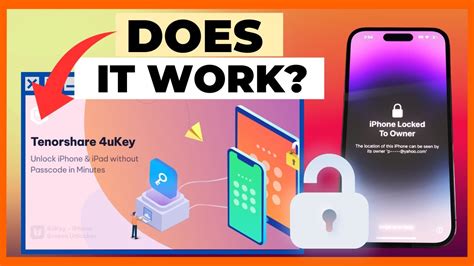 does tenorshare 4ukey work for icloud locked, Tenorshare 4ukey review: how does it work