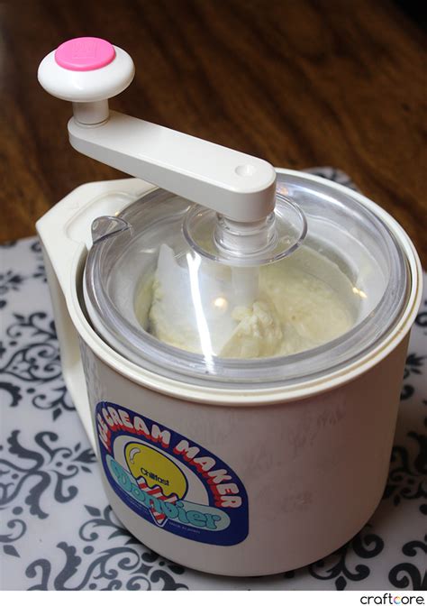 donvier ice cream maker manual