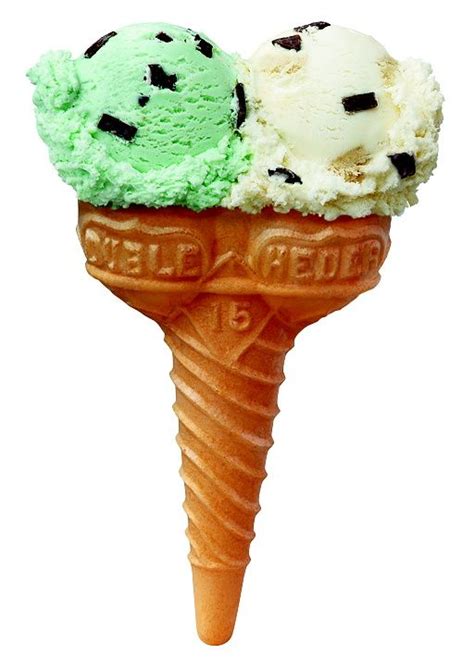 double cone ice cream
