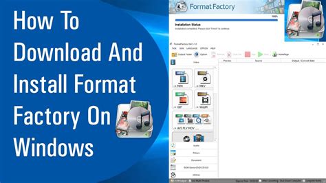 download and install format factory, Download format factory portable