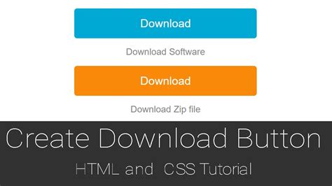 download button html code, Mastering the download button html code