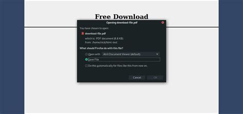 download file link, File download link