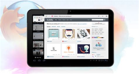 download firefox for tablet, Firefox for android tablets updated with improved speeds and a native. تحميل متصفح فايرفوكس download firefox ~ تحميل برامج مجانية download