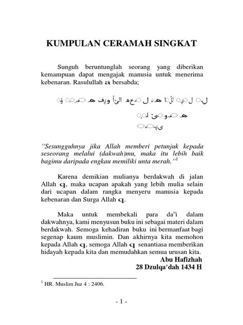 Download Contoh Kultum Singkat Tema Kesuksesan Gojek PDF PDF Download