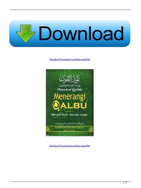 Download Terjemah Syarah Ibnu Aqil Pdf PDF Download