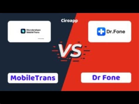 dr fone vs mobiletrans, Dr.fone vs mobiletrans: choose which one?