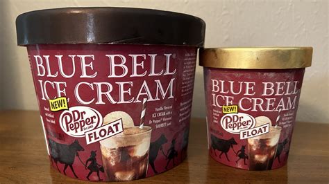 dr pepper blue bell ice cream near me