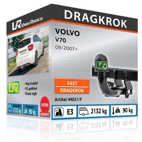 dragkrok till volvo v70