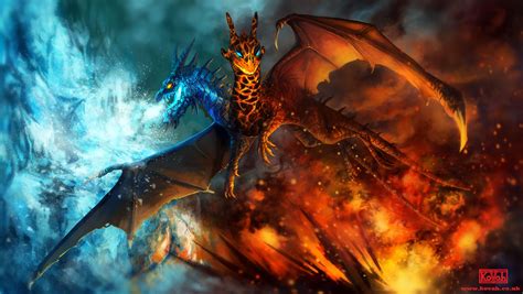 dragons fire and ice