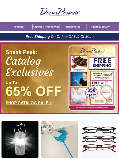 Dream Products Com Catalog