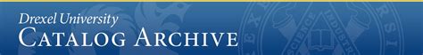 Drexel University Course Catalog