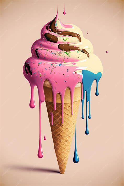 drippy ice cream