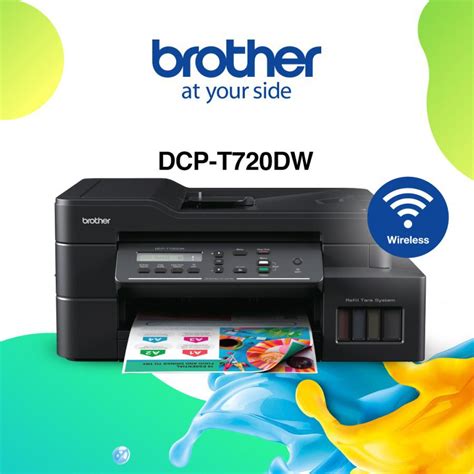 driver brother dcp t720w, Impresora multifuncional brother 3 en 1, copiadora, impresora, escáner