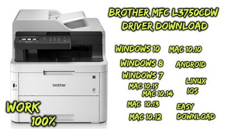 driver brother mfc l3750cdw, Brother mfc-l3750cdw driver for windows