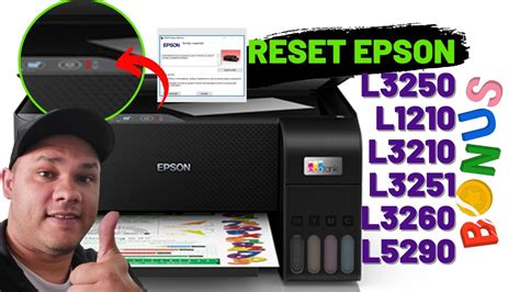 driver de reset epson l3250, Como resetar epson l3250 e mudar senha do wifi na impressora