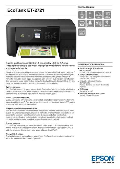 driver epson et 2721, Epson ecotank et-2720 all-in-one wireless inkjet printer (10195372
