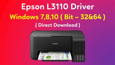 driver epson l3210 64 bit, How to install epson l3210 printer driver, without cd drive