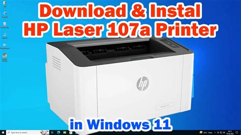 driver hp laser 107a windows 10, Hp laser 107a printer driver download and installation. 107a printer
