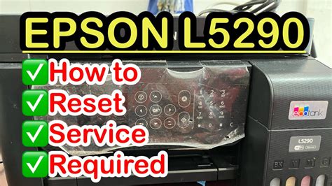 driver reset epson l5290, How to download driver and install epson l5290 printer.