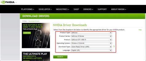 drivers nvidia gtx 1050, Nvidia geforce gtx 1050 ti drivers download for windows 10,11