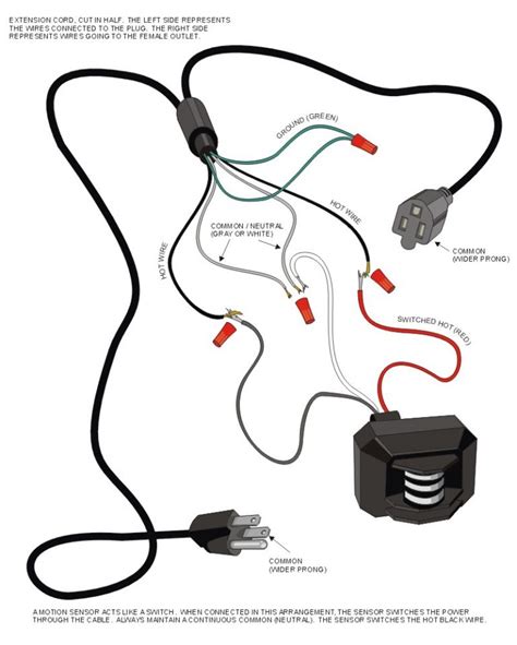 driveway sensor wiring diagram for lights 