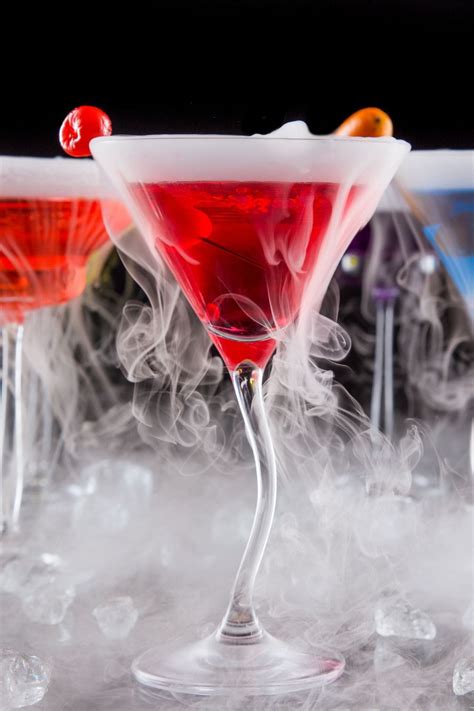 dry ice for cocktails