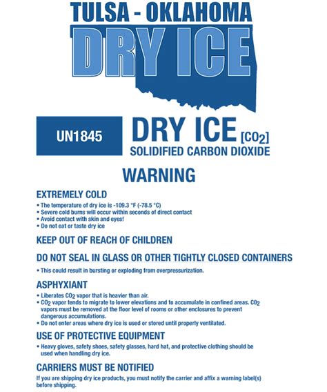 dry ice tulsa