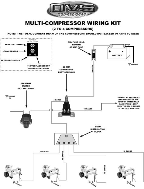 dual compressor wiring diagram 