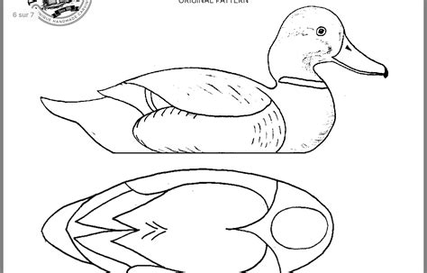 Duck Carving Template