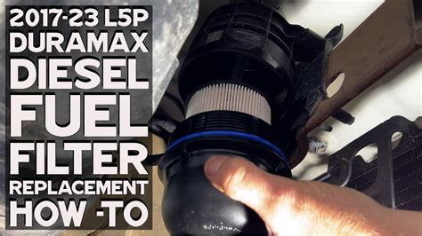 duramax fuel filter replacement 