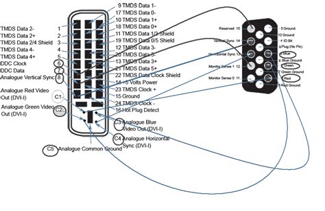 dvi cable wiring diagram 