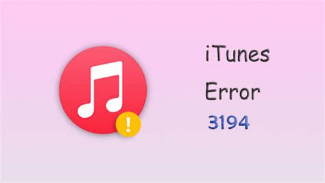 easy ways to fix itunes error 3194, 5 easy ways to fix itunes error 3194｜syncios. Error itunes fix ways syncios easy