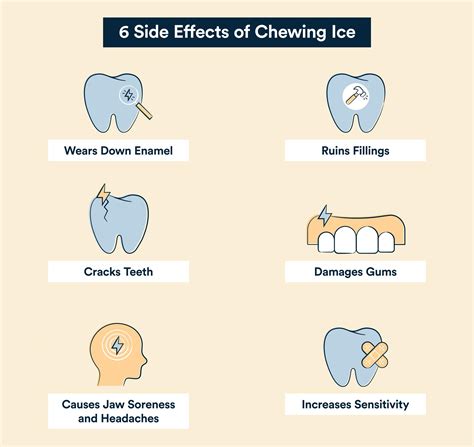 eating ice bad for teeth