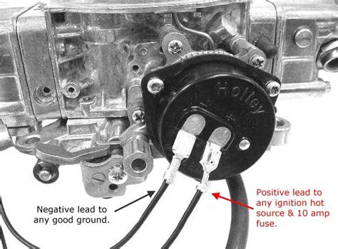 edelbrock electric choke wiring diagram 