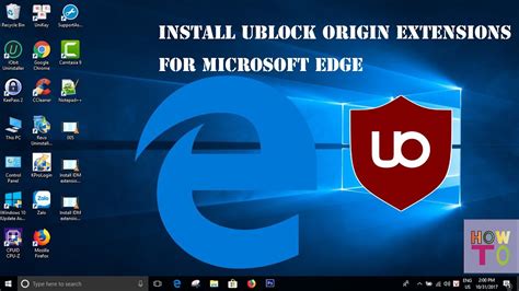 edge browser extensions ublock origin, How to install ublock origin on edge