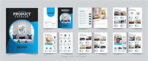 Editable Product Catalog Template