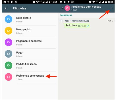 editar etiquetas whatsapp business web, Saiba como usar as etiquetas do whatsapp business. Etiquetas usar opção saiba marcar assamble mensagem mensagens marvin reprodução windows