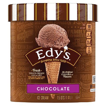 edys chocolate ice cream
