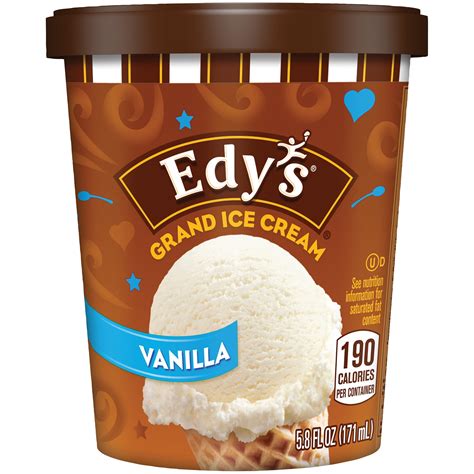edys vanilla ice cream