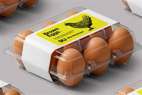 egg packaging mockup free, Egg packaging free mockup – free mockup