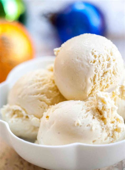 eggnog ice cream recipe for ice cream maker