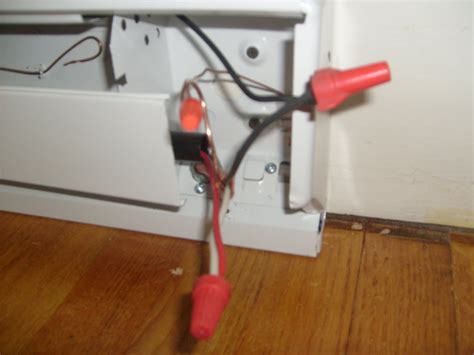 electric baseboard heater thermostat wiring diagram 