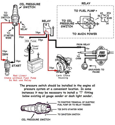 electric choke wiring diagram 