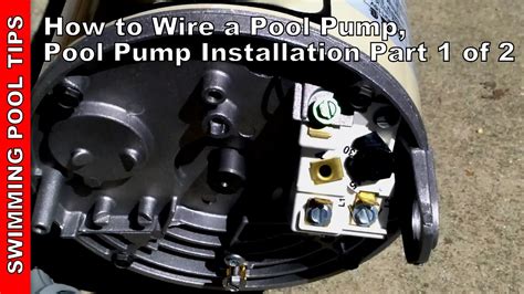 electric pool pump motor wiring diagram 
