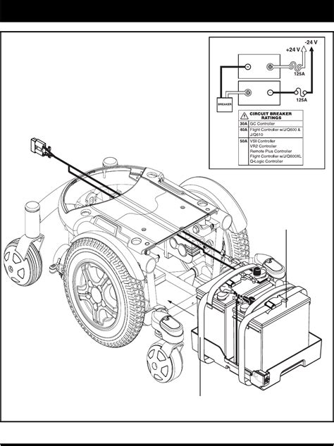 electric wheelchair wiring diagram 