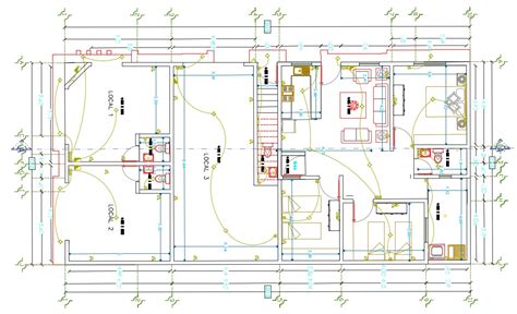 electrical plan cad 