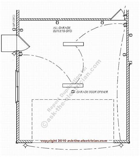 electrical plan for garage 